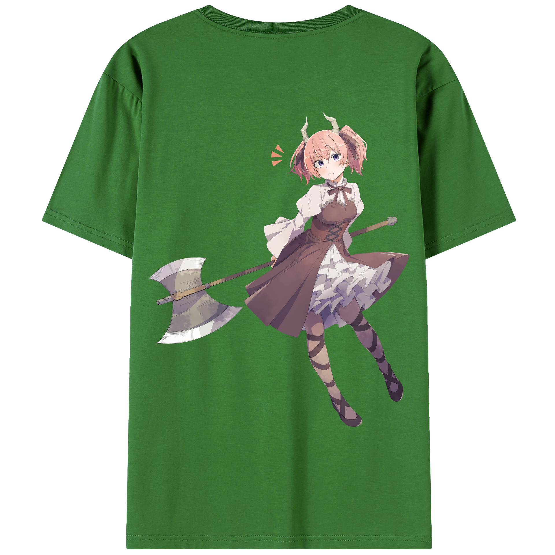 （画像用） 葬送のフリーレン Frieren レディース半袖Tシャツ(バックプリント)